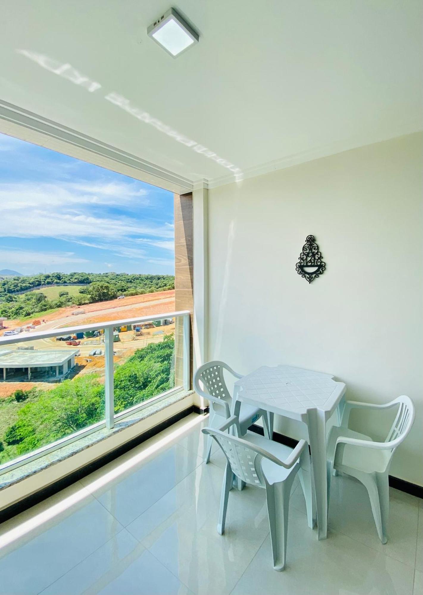 Apto Novo, Moderno E Arejado Com Varanda E Vista Livre Apartment Guarapari Exterior foto